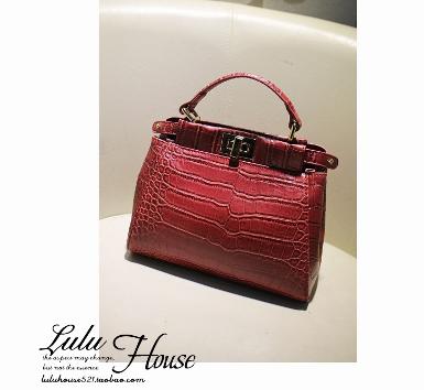 พร้อมส่ง มาใหม่ กระเป๋าLuluhouse รุ่น L108-02.14GRR กระเป๋าสวยเกาหลี นำเข้าของแท้ 100% ค่ะ 